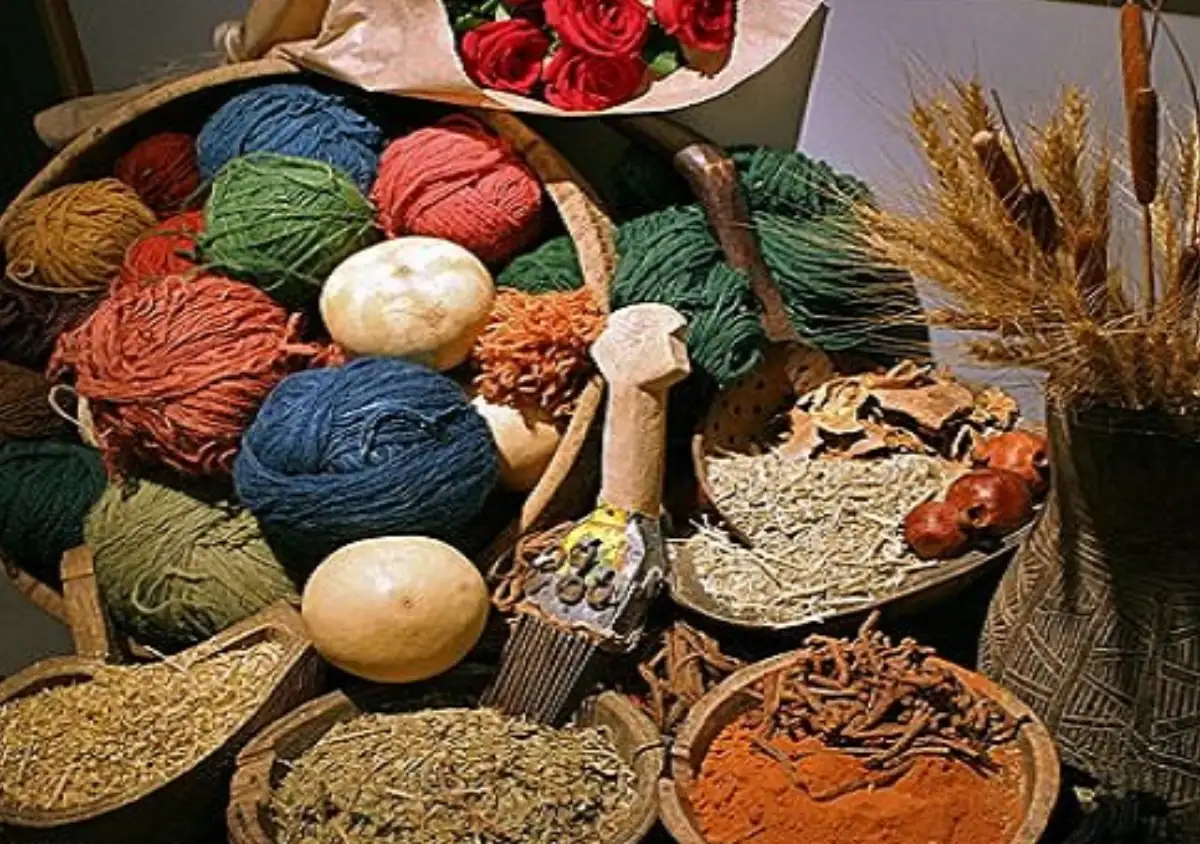 جادوی رنگرزی گیاهی و پدیده ابرویی